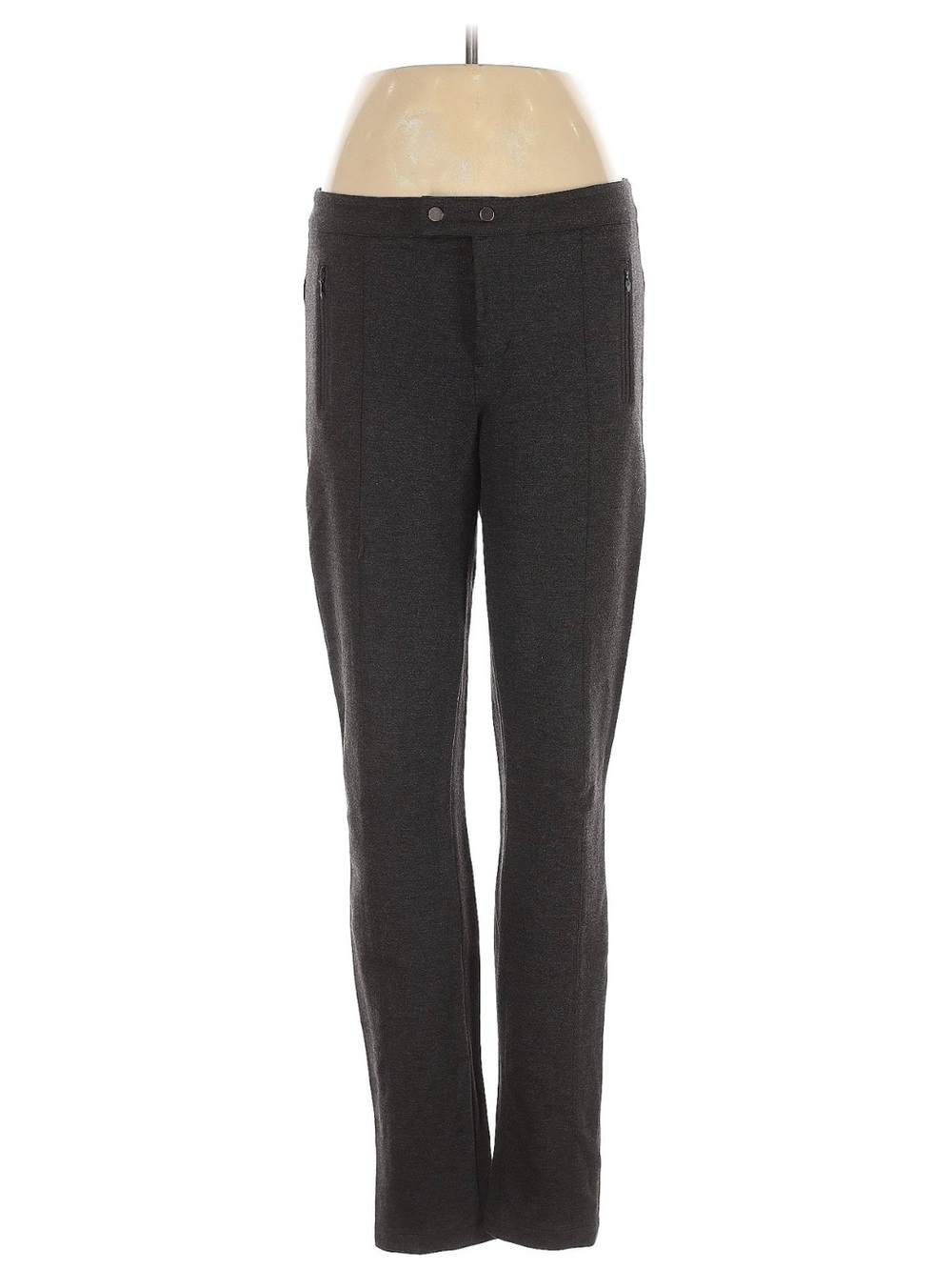 Vince Gray Herringbone Straight Leg Pants Sz 8